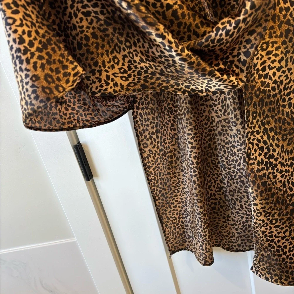 VINTAGE SATIN & VELVET GILLIGAN  & O MALLEY SLIP DRESS NIGHTGOWN LINGERIE sz L - Picture 7 of 7